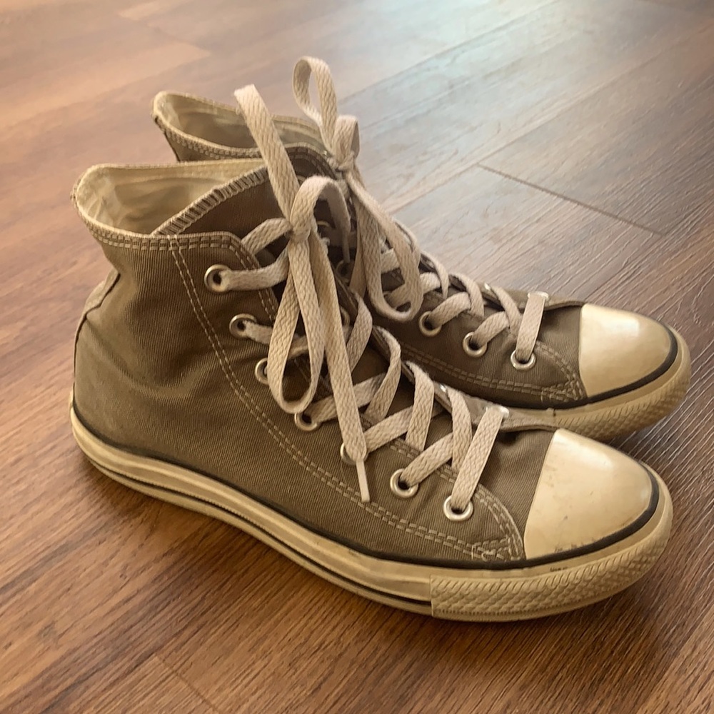 Gray Hightop All Star Converse